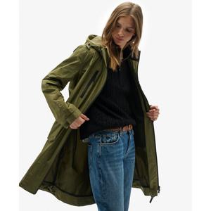 Parka con capucha para mujer Superdry Longline image-2
