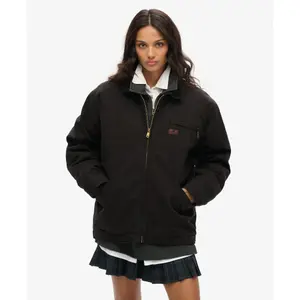 Women's oversized jacket Superdry Surplus Ranch image-1