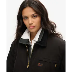 Women's oversized jacket Superdry Surplus Ranch image-4