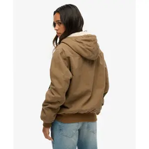 Oversized pilotjacka med huva för kvinnor Superdry Vintage Workwear image-2