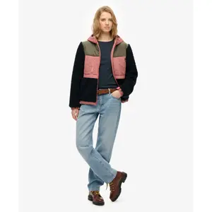Women's fleece hoodie Superdry image-2