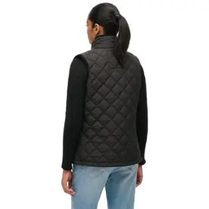 Women's sleeveless down jacket Superdry Estate Country Liner image-3