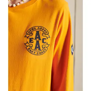 Langarmshirt, Frau Superdry Collegiate image-4