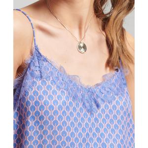 Débardeur caraco en dentelle effrangée femme Superdry image-4