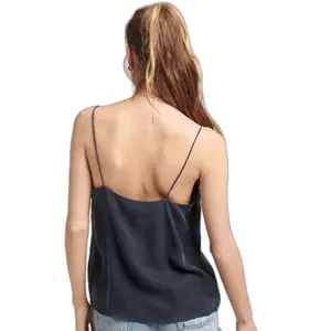 Camisola de renda feminina amassada Superdry image-2