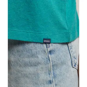 Besticktes Tank Top Bio-Baumwolle Frau Superdry Vintage Logo image-2