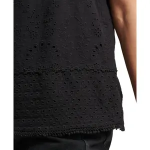 Débardeur caraco à liseré en dentelle femme Superdry Vintage image-5