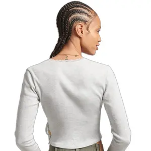 Langarmshirt aus Bio-Baumwolle, Damen Superdry image-2