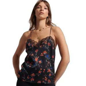 Débardeur satin femme Superdry Caraco image-0