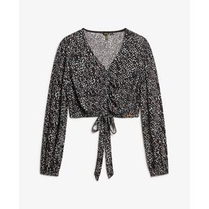 Bluse vorne geknotet Damen Superdry Vintage image-2