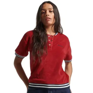 Polo de rizo para mujer Superdry Vintage image-0