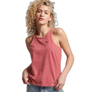 w6011576a-9ax-gestreiftes-tanktop-aus-bio-baumwolle-damen-superdry-vintage-logo-papayarot-meliert-weiss-rodeo-gestreift