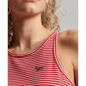 Gestreiftes Tanktop aus Bio-Baumwolle, Damen Superdry Vintage Logo image-4