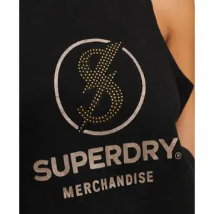 Camiseta de tirantes para mujer Superdry Vintage Merch Store image-3