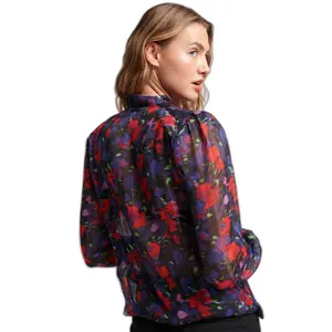 Chiffonbluse til kvinder Superdry Studios image-2
