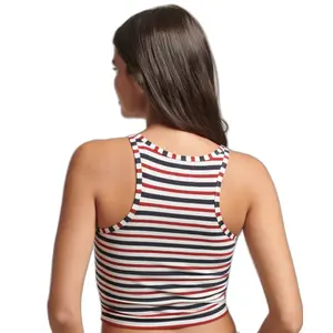 Gestreepte tanktop Superdry Vintage Cali image-2