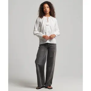 Damska bawełniana bluzka plażowa Superdry image-1