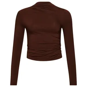 T-shirt de manga comprida com gola subida para mulher Superdry image-0