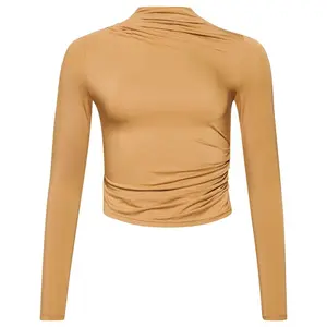 T-shirt de manga comprida com gola subida para mulher Superdry image-0