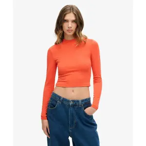 Långärmad baddräkt för kvinnor med öppen rygg Superdry image-2