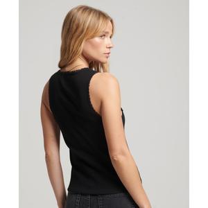 Tanktop mit Spitzenbordüre Frau Superdry image-2