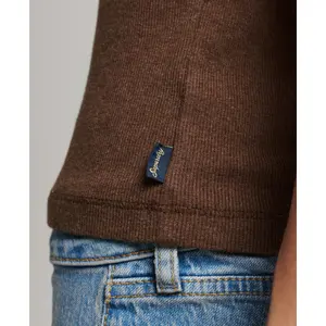 Tanktop mit Spitzenbordüre Frau Superdry image-3