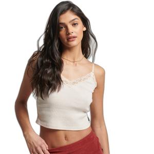 w6011772a-10c-geripptes-tanktop-mit-spitzenbesatz-damen-superdry-grau-gesprenkelt