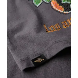 Tanktop mit Strasssteinen Tattoo-Effekt Damen Superdry image-4