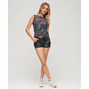 Tanktop mit Strasssteinen Tattoo-Effekt Damen Superdry image-1