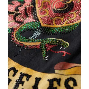 Tanktop mit Strasssteinen Tattoo-Effekt Damen Superdry image-1