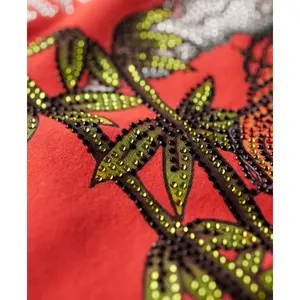 Tanktop mit Strasssteinen Tattoo-Effekt Damen Superdry image-5