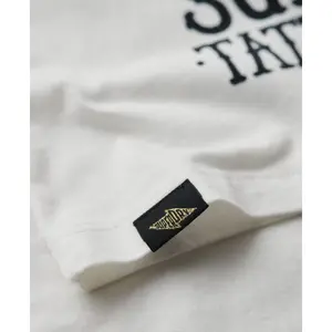 Camiseta de tirantes de strass mujer con efecto tatuaje Superdry image-5