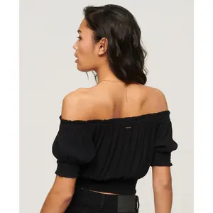 Blusa corta de mujer Superdry image-3