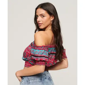 Blusa curta para mulher Superdry image-3