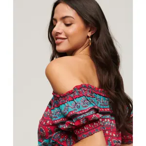 Blusa curta para mulher Superdry image-4