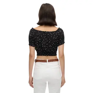 Blusa crop com pregas para mulher Superdry image-4
