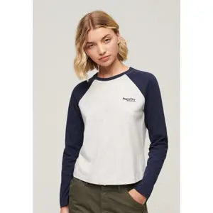 Camiseta de manga larga para mujer Superdry Essential image-1