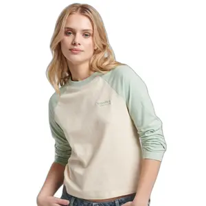 Sweatshirt de baseball à logo femme Superdry Essential image-1