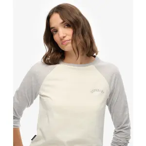 Camiseta de manga larga para mujer Superdry Essential image-5