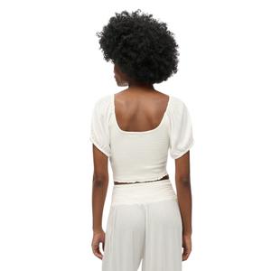 T-shirt tissé smocké femme Superdry image-4