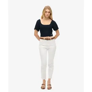 T-shirt tissé smocké femme Superdry image-2