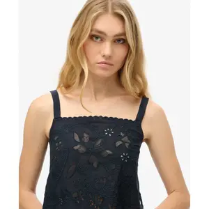 Embroidered tank top for women Superdry Ibiza image-4
