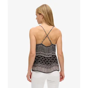 Damenbedrucktes Gewebe-Top Superdry image-3