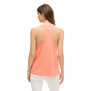 Camiseta sin mangas de encaje de jersey mujer Superdry image-3