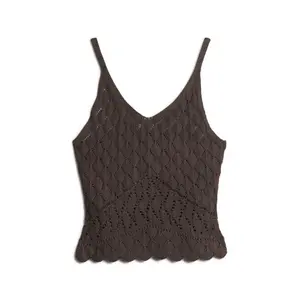 Débardeur en crochet femme Superdry image-0