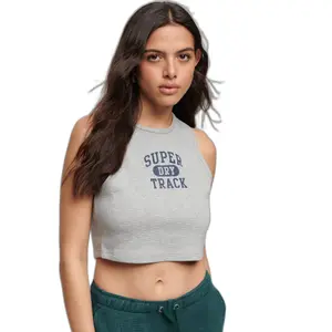 Débardeur court gaufré femme Superdry Athletic Essentials image-0