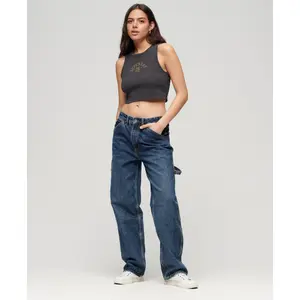 Γυναικείο κοντό καπέλο με ρινίσματα Superdry Athletic Essentials image-0