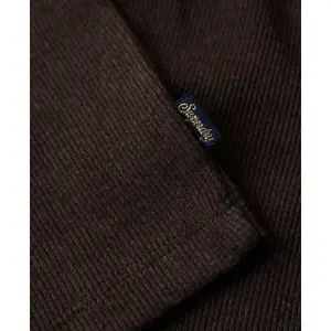 Débardeur en coton bio à liseré en dentelle femme Superdry Vintage image-4