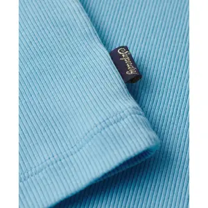 Dámský bio bavlněný top s krajkovým lemem Superdry Vintage image-4