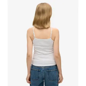 Top de canalé fino para mujer Superdry image-2